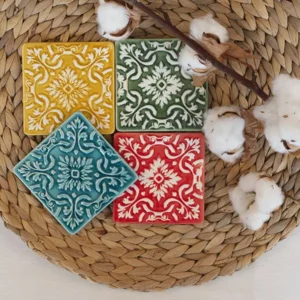 base copo quadrada em ceramica