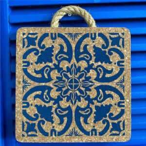 base quadrada cortiça p