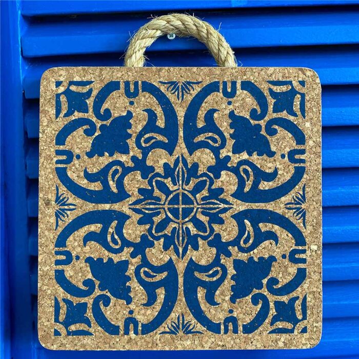 base quadrada cortiça p