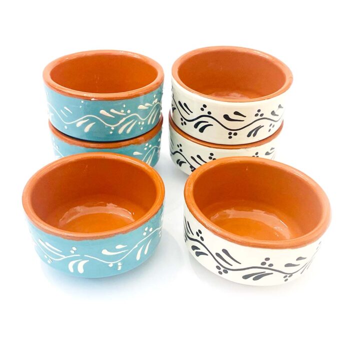 tacinha redonda barro