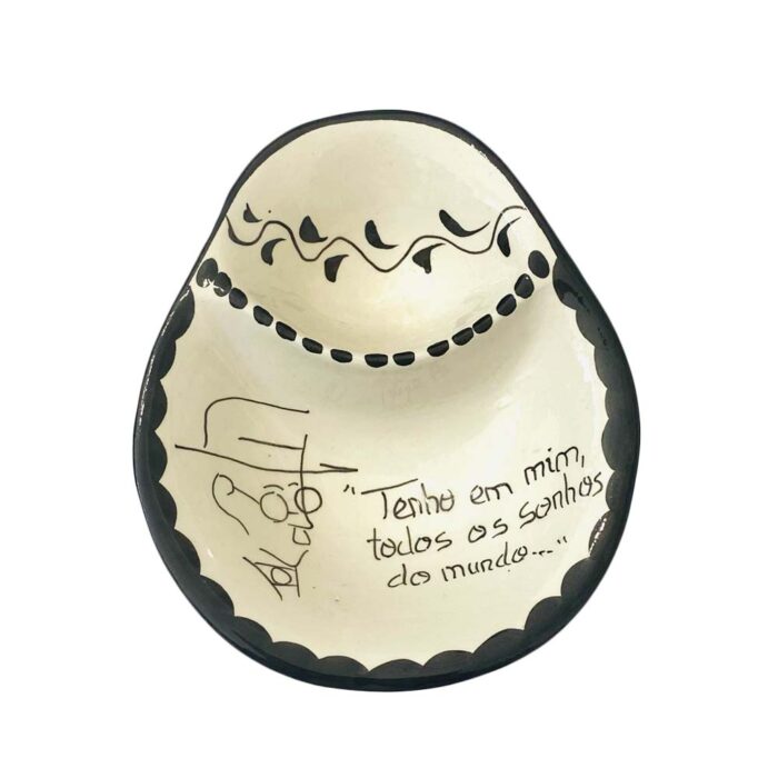 Azeitoneira com Padrão Português | Cerâmica Artesanal de Portugal