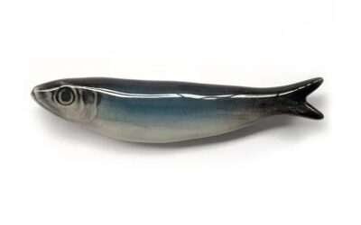 Íman de Sardinha em Cerâmica | Artesanato Português Feito à Mão