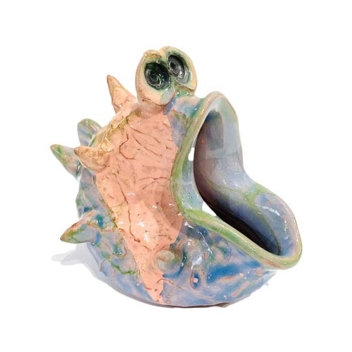 peixes em barro feito á mão peças unicas