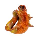 peixes em barro feito á mão peças unicas