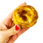 pastel de nata em cerâmica sal e pimenta