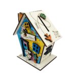 casinha mealheiro madeira Mapa Viagem