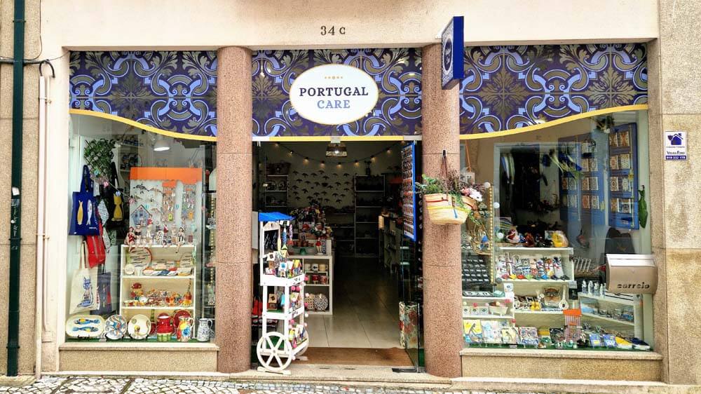 Loja de artesanato em Aveiro Portugal
