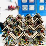 conjunto casinhas imanes azulejos portugueses