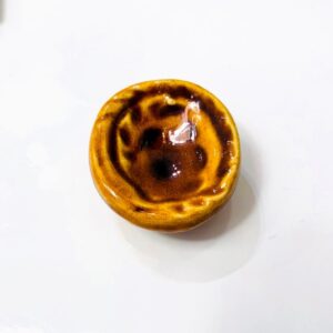 iman de pastel de nata ceramica