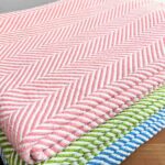 mantas algodão vermelha verde e azul