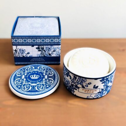 sabonete e guarda joias castelbel portus cale gold & blue