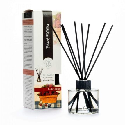 mikado black edition boles d'olor frutos vermelhos