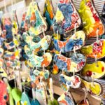conjunto de sardinhas em ceramica para pendurar de cores variadas