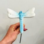 libelinha em ceramica